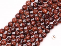 Red Tiger Eye AB beads 8mm 128faceted(2)
